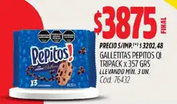 Supermercados Yaguar Pepitos QI Tripack oferta