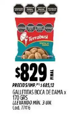 Supermercados Yaguar Terrabusi boca de mama oferta