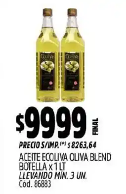 Supermercados Yaguar Ecoliva aceite oliva oferta