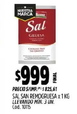 Supermercados Yaguar San Remo gruesa oferta