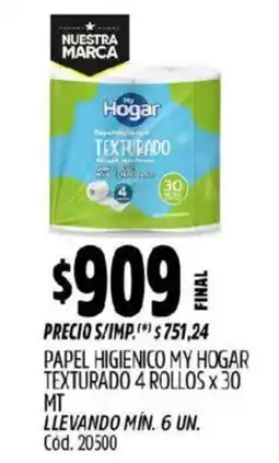 Supermercados Yaguar My Hogar texturado oferta