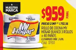 Supermercados Yaguar My Hogar rollo de cocina oferta