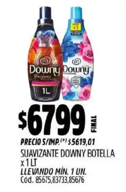 Supermercados Yaguar Downy suavizante oferta