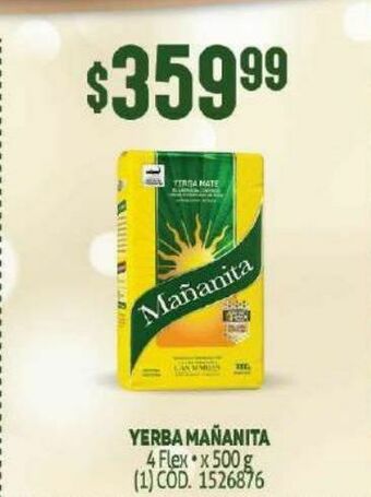 Makro Yerba mate mañanita oferta