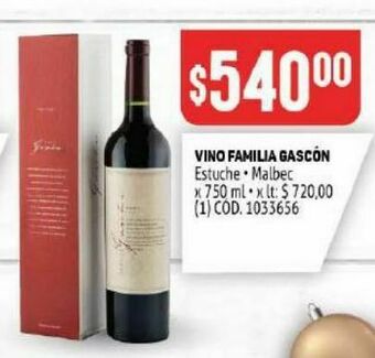 Makro Vino familia gascon oferta