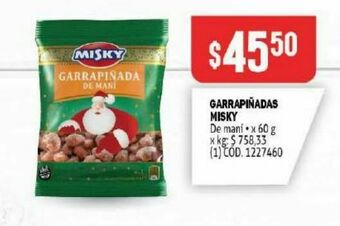 Makro Garrapiñada misky oferta
