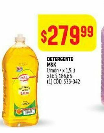 Makro Detergente m&k oferta