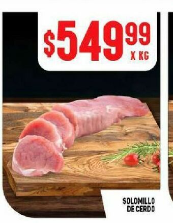 Makro Solomillo de cerdo oferta