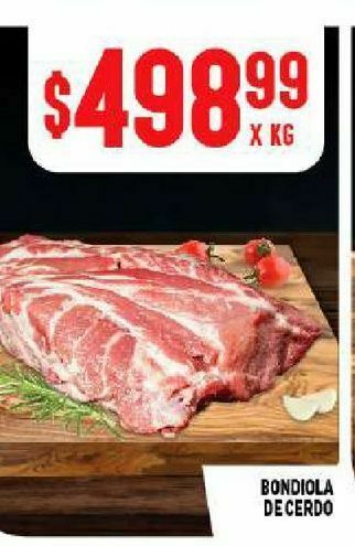 Makro Bondiola de cerdo oferta