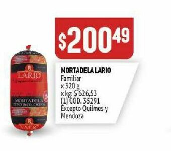 Makro Mortadela lario oferta