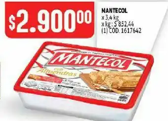 Makro Galletas mantecol oferta