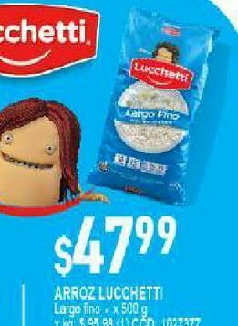 Makro Arroz lucchetti oferta