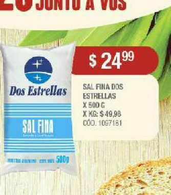 Makro Sal dos estrellas oferta
