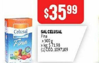Makro Sal celusal oferta