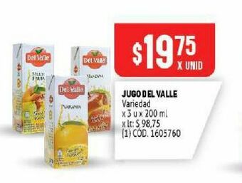 Makro Jugos del valle oferta