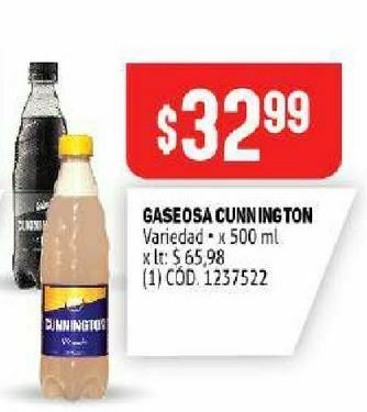 Makro Gaseosas cunnington style oferta
