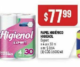 Makro Papel higiénico higienol oferta