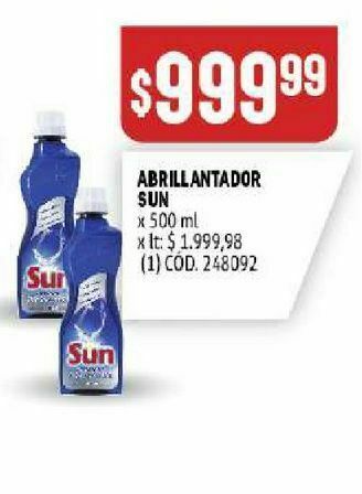 Makro Abrillantador sun oferta