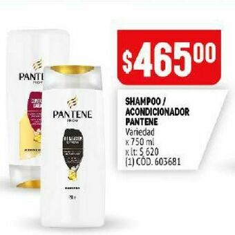 Makro Shampoo pantene oferta