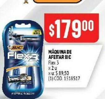 Makro Máquina de afeitar bic oferta