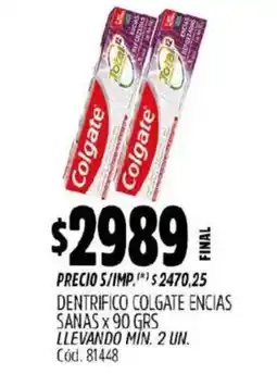Supermercados Yaguar Colgate total dentifrico oferta