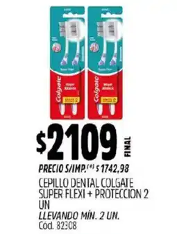 Supermercados Yaguar Colgate super flexi cepillo dental + proteccion oferta