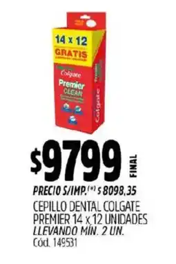 Supermercados Yaguar Colgate premier cepillo dental oferta