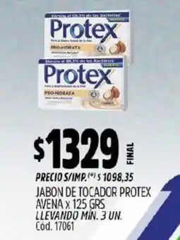 Supermercados Yaguar Protex jabon de tocador oferta