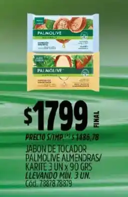 Supermercados Yaguar Palmolive jabon de tocador oferta