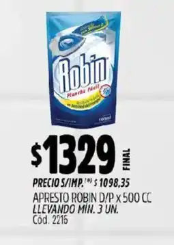 Supermercados Yaguar Robin apresto oferta