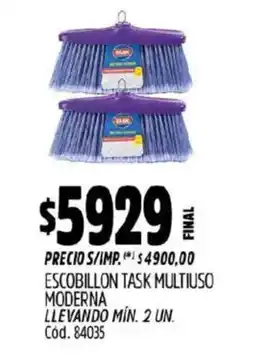 Supermercados Yaguar Escobillon task multiuso moderna oferta