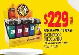 Supermercados Yaguar Fuegolandia encenedor oferta