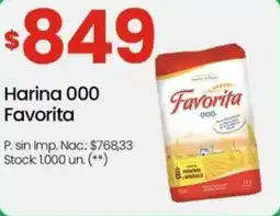 Changomas Favorita harina 000 oferta