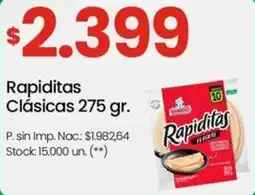 Changomas Rapiditas clásicas oferta