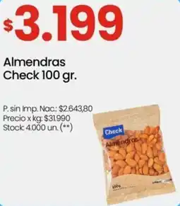 Changomas Check almendras oferta