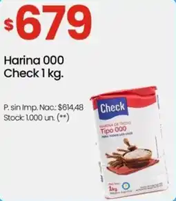 Changomas Check harina 000 oferta
