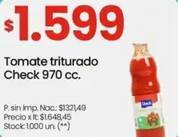 Changomas Check tomate triturado oferta
