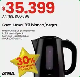 Changomas ATMA pava 1821 oferta