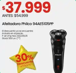 Changomas Philco afeitadora oferta