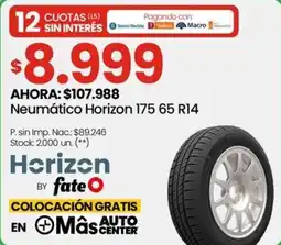 Changomas Horizon neumático 175 65 R14 oferta