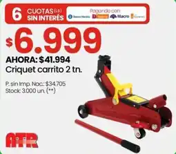 Changomas ATR croquet carrito oferta