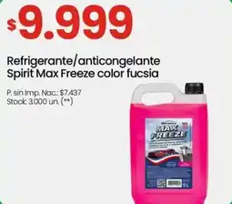 Changomas Spirit Max Freeze refrigerante/anticongelante oferta