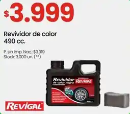 Changomas Revigal revividor de color oferta
