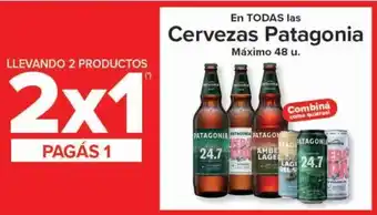Carrefour Patagonia cerveza oferta