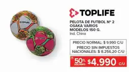 Carrefour Toplife pelota de futbol Nº 2 oferta