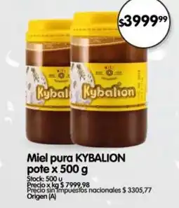 Supermercados Buenos Días Kybalion miel pura oferta
