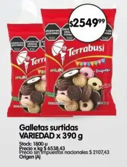 Supermercados Buenos Días Terrabusi galletas oferta