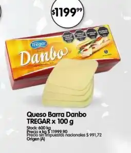 Supermercados Buenos Días Tregar queso barra danbo oferta