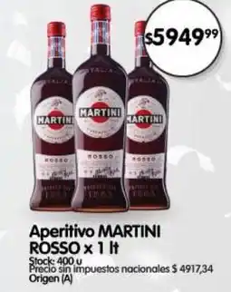 Supermercados Buenos Días Martini Rosso aperitivo oferta