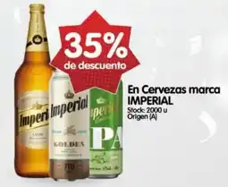 Supermercados Buenos Días Imperial cerveza oferta